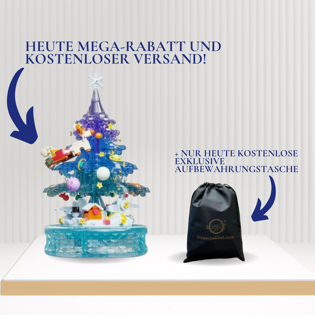 Fantasie-Weihnachtsbaum | Spieluhr | Bausteine