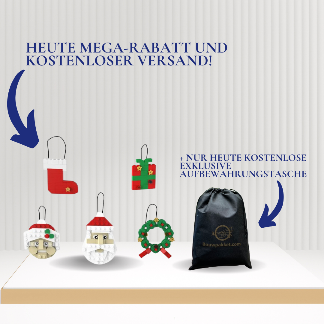 Weihnachtsbaum-Anhänger | Bausteine