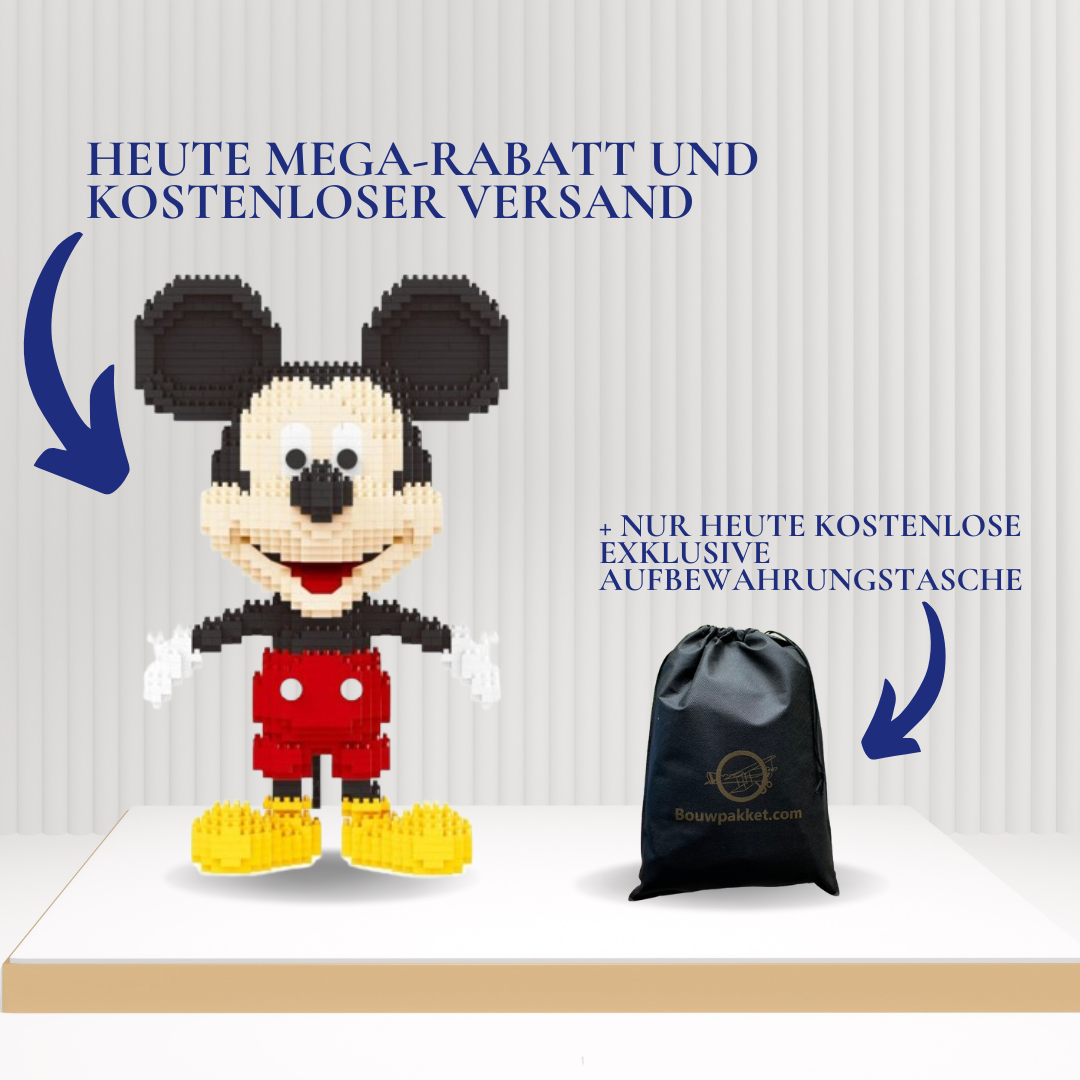 Mega Mouse im roten Anzug