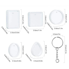 Silikonform Schlüsselanhänger | Epoxy