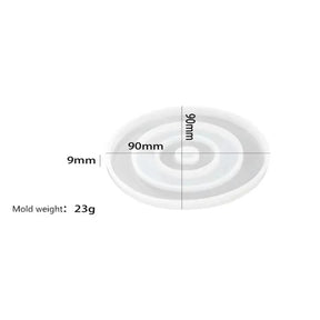 Silikonform Augenuntersetzer | Epoxy