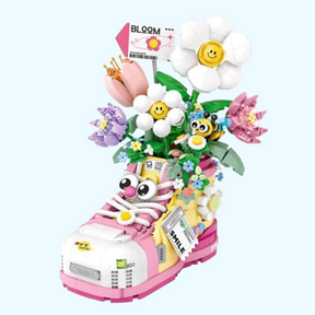 Schuh mit Blumen