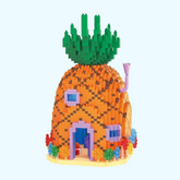 Ananas-Haus aus Schwamm | Bausteine