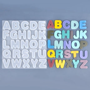 Silikonform Alphabet | Epoxy