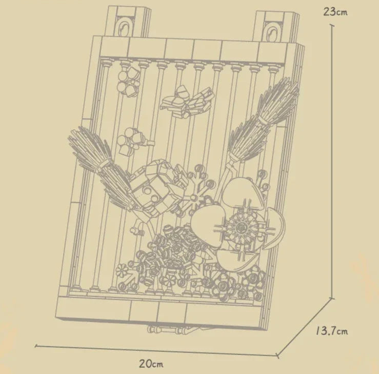 Blumenwand | Bausteine