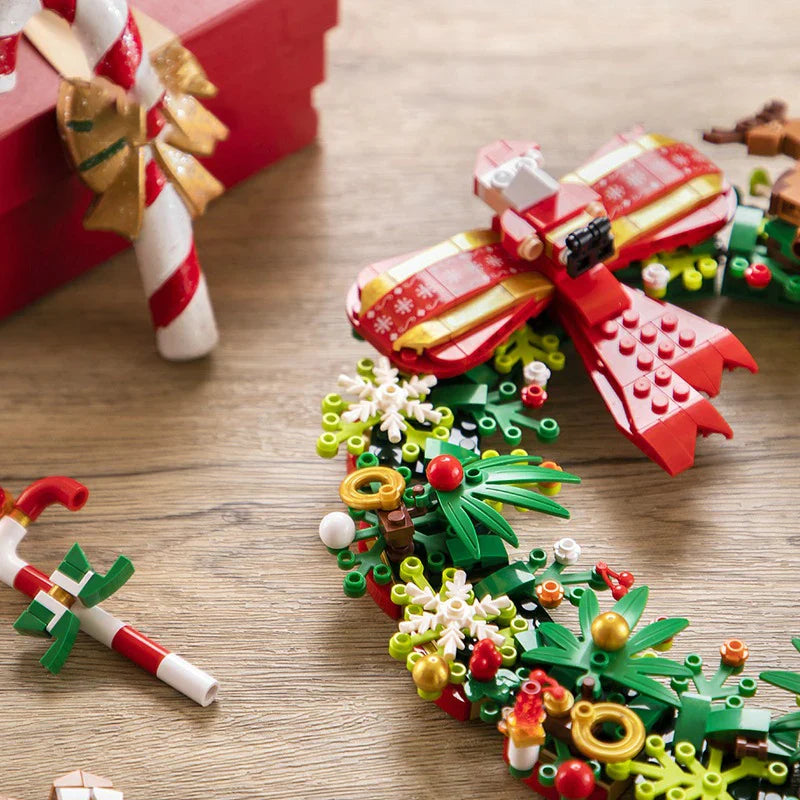 Schöner Weihnachtskranz | Bausteine