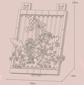 Blumenwand | Bausteine