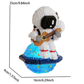 Astronaut mit Gitarre