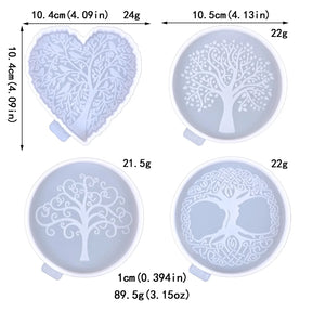 Silikonform Lebensbaum | Epoxy