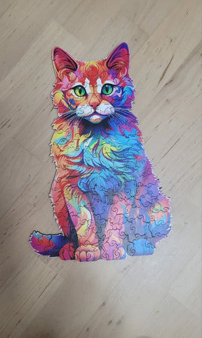 Katze | 2D Holzpuzzle