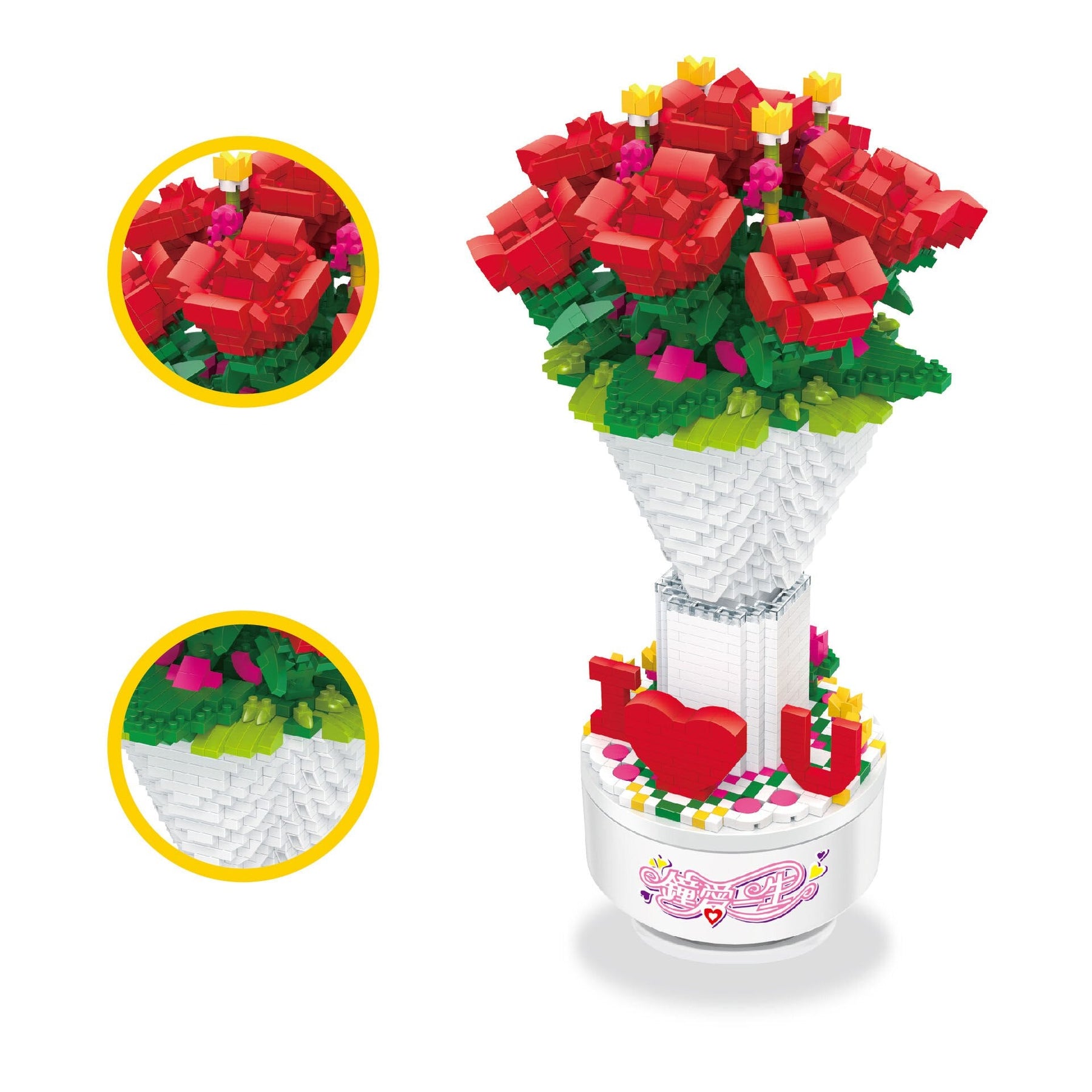 Spieldose Rosen