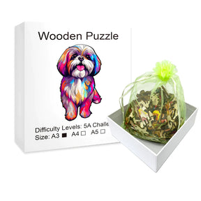 Hündchen | 2D Holzpuzzle