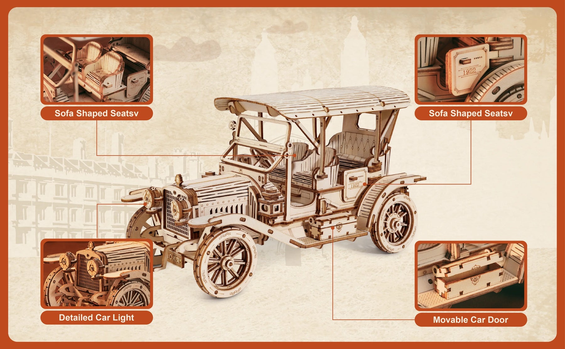 Oldtimer | 3D Puzzle