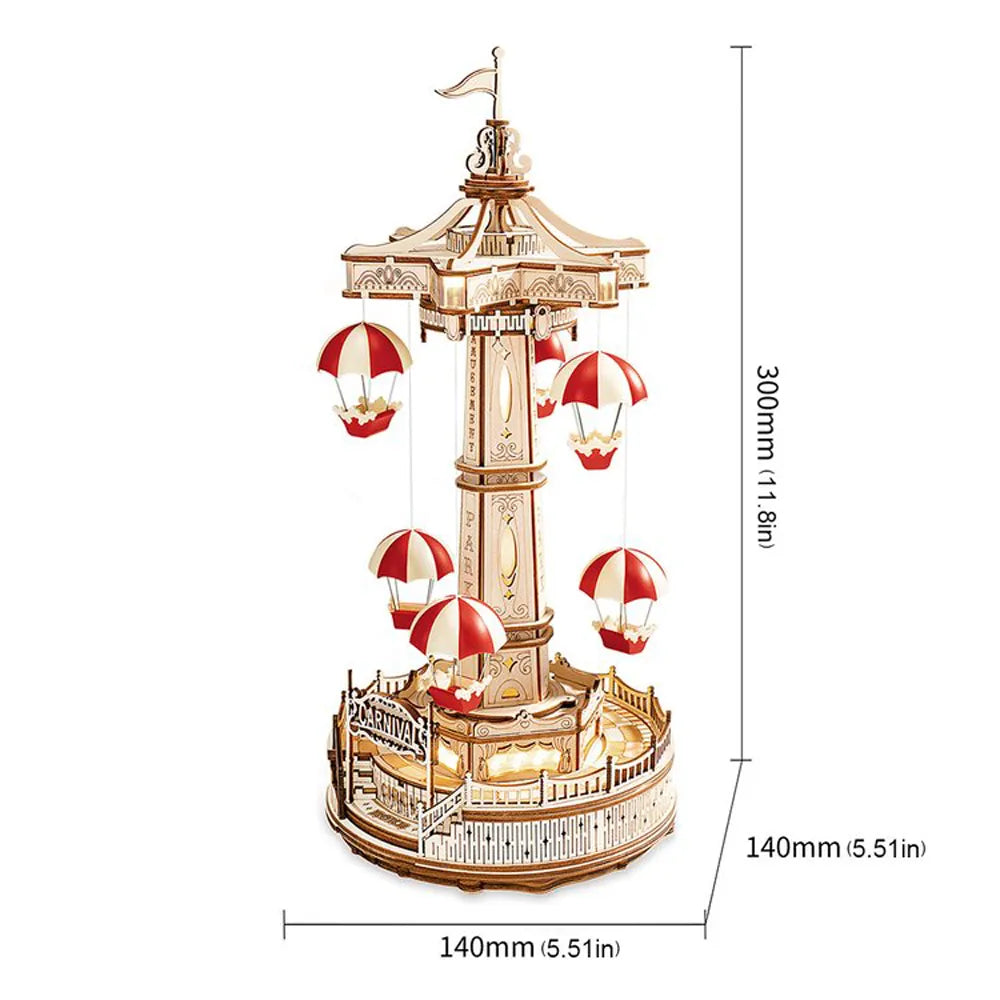 Fallschirmturm | 3D Puzzle