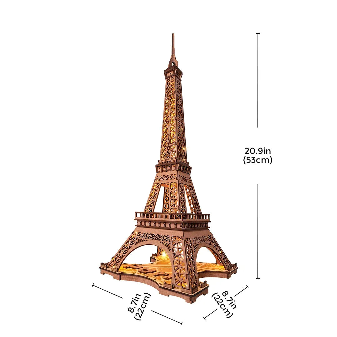 Der Eiffelturm in der Nacht | 3D Puzzle