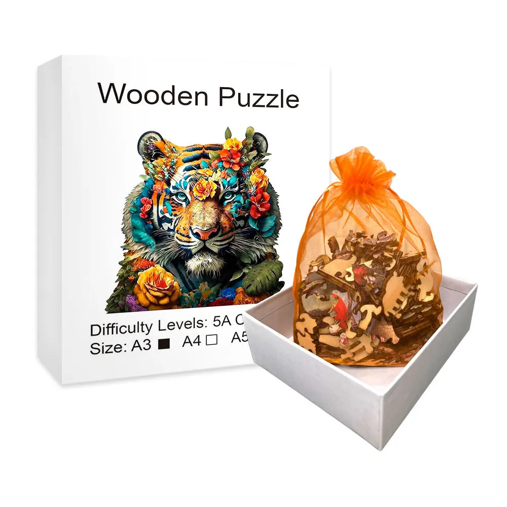 Tiger | 2D Holzpuzzle