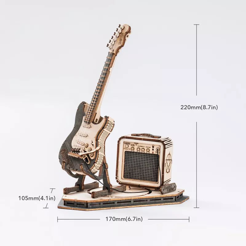 Elektrische Gitarre | 3D Puzzle