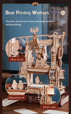 Druckpresse | 3D Puzzle