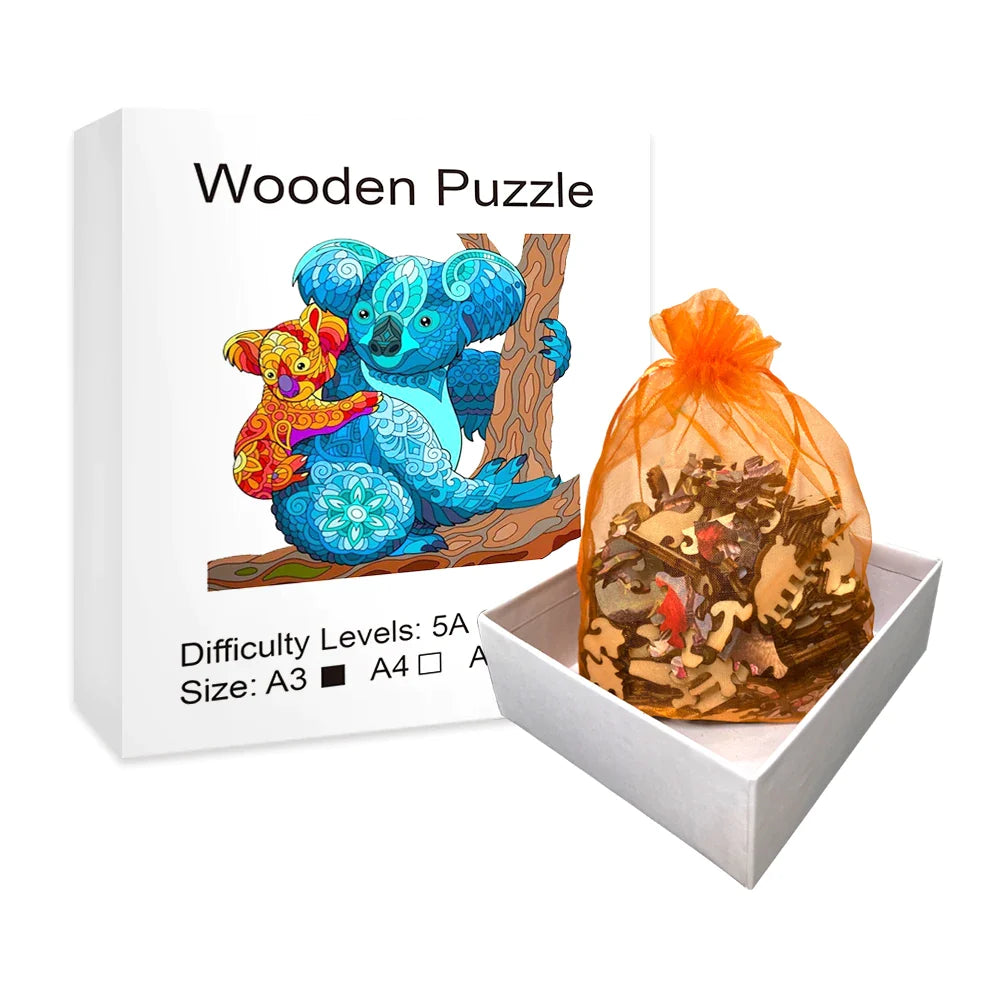 Koala | 2D Holzpuzzle