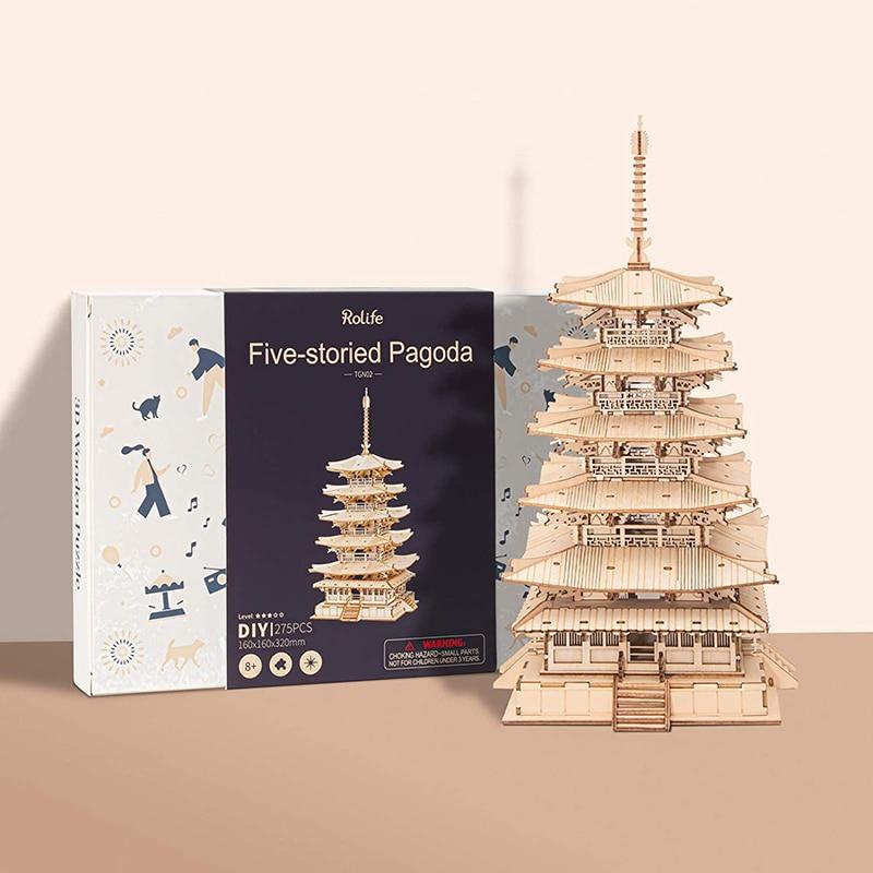 Pagoden-Turm | 3D Puzzle