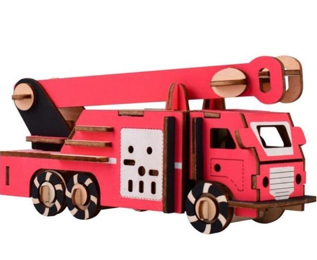 Feuerwehrauto | 3D Puzzle