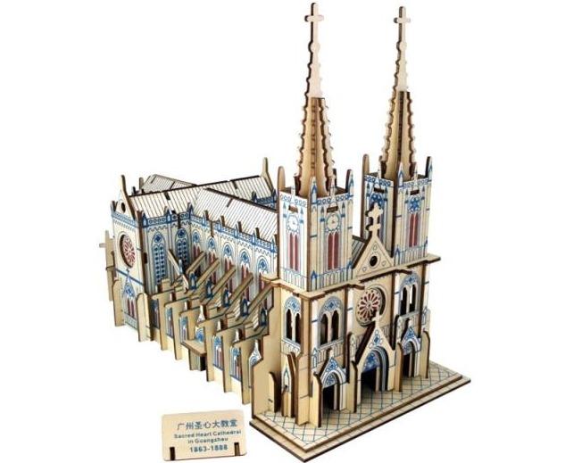 Kathedrale des Heiligsten Herzens | 3D Puzzle